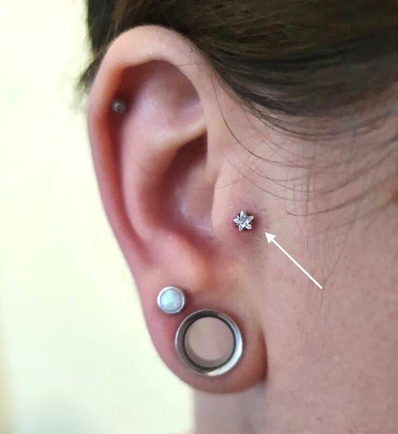 Stainless 2024 steel labret