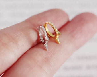 1 EARRING ONLY 925 Sterling Silver /18ct Gold Plated