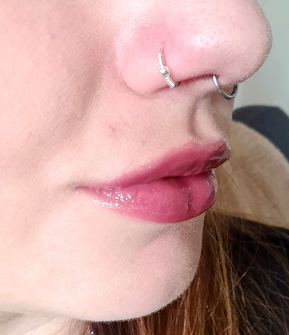 Nose ring 2024 with 2 balls