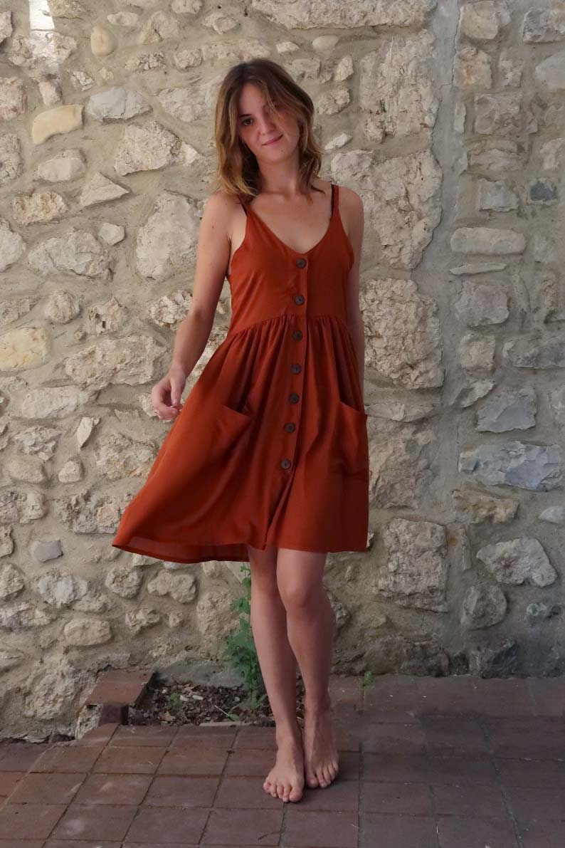 Petite robe légère Tenue féminine | Etsy