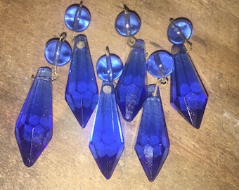 Glass Pendants Lot 12pcs Prisms Chandelier Parts Clear Teardrop Tear Drop Glass Pendants Lot 12pcs Prisms Chandelier Parts Clear Teardrop Tear Drop