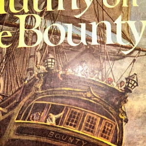 Mutiny on the Bounty Vintage Book - Etsy