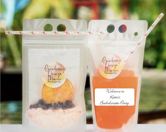 Pochette personnalisée pour mélangeur à cocktail pour EVJF, ajoutez simplement de l'alcool pour une boisson de fête