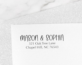 Custom Return Address Labels, Personalized Return Address Labels, Address Stickers, Wedding Labels, Stocking Stuffer, Return Mailing Sticker