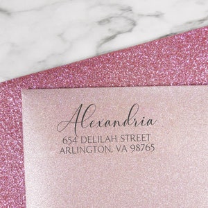 Return Address Labels, Custom Address Labels, Wedding Address Label, Personalized Address Label, Clear Address Label, Return Address Sticker