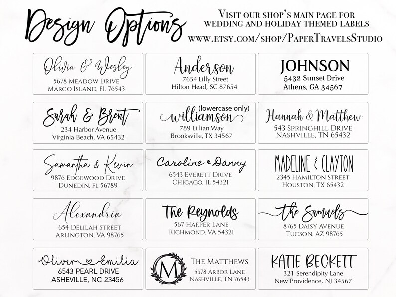 Return Label, Address Labels Personalized, Address Labels Sticker ...