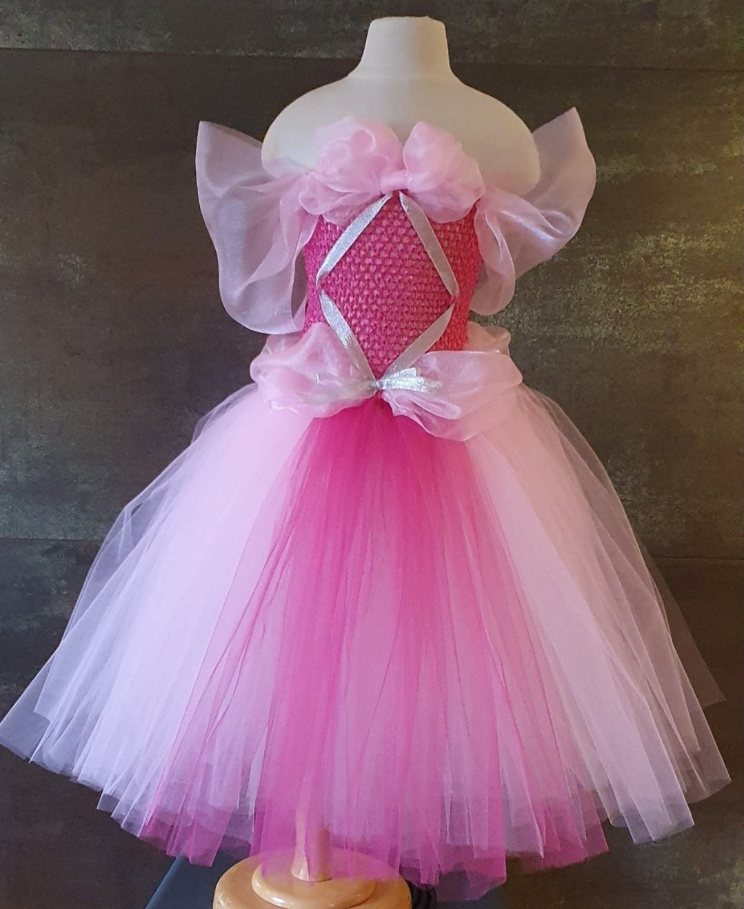 Bright Pink Princess Dress - Etsy