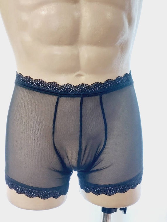 Men's Briefs, Men's Transparent Briefs, Men's Underwear, Mens Sexy