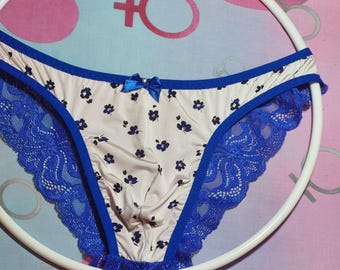 Lace Panties for Men, Lycra Bikini Briefs