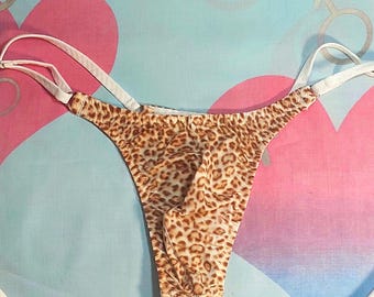 Calzoncillos de microfibra estampados para hombre – Ropa interior hecha a mano con tirantes ajustables en la cintura