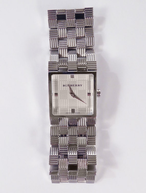 Vintage Burberry Swiss Made Stainless Steel Women’