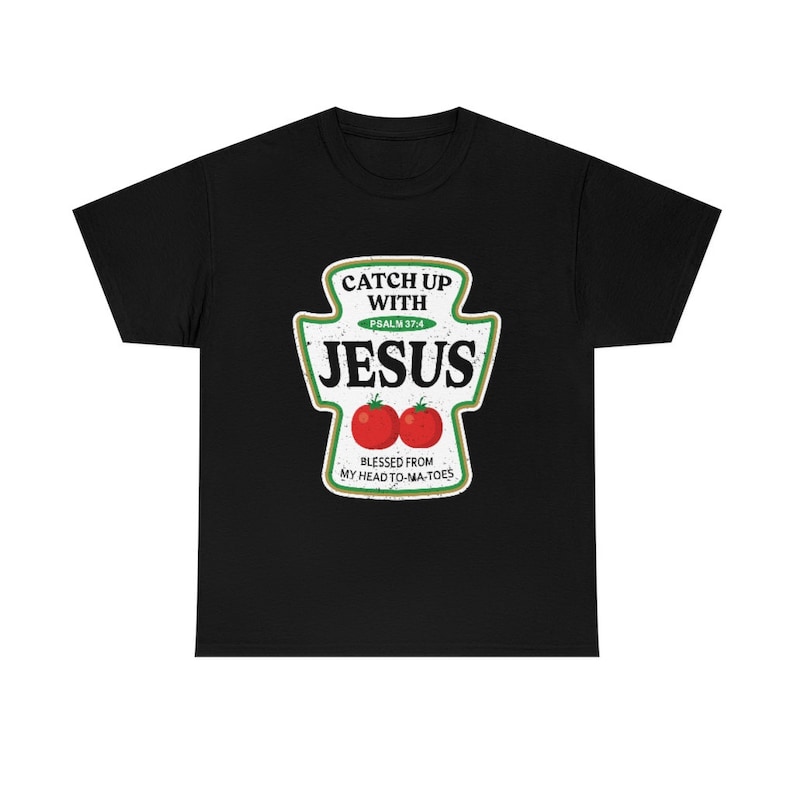 VINTAGE Ketchup With Jesus Shirt / Jesus Shirt / Womens Jesus Etsy