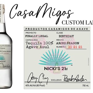 Casamigos Individuelles Digital Label