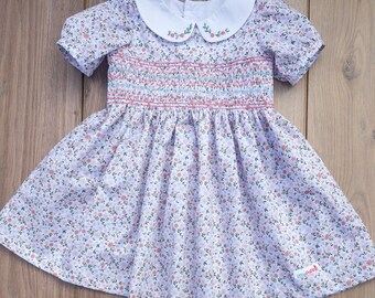 Floral Smocked Margaret Dress