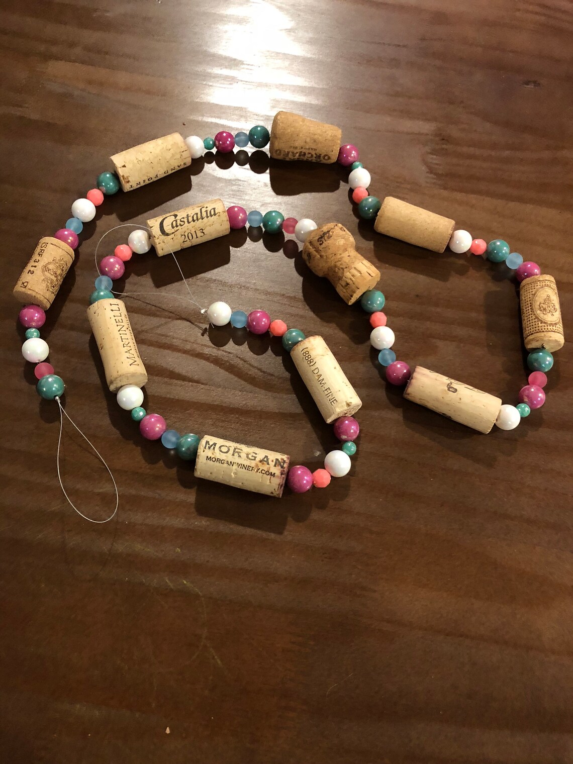 Wine Cork Garland Etsy