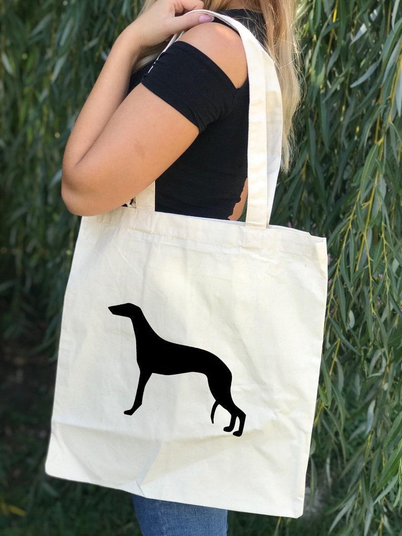 Greyhound Tote Bag Greyhound Gifts Dog Lover Gift Dog Etsy Australia