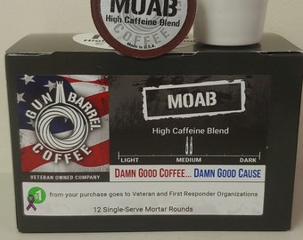 MOAB k-cups 12 Mortar Rounds