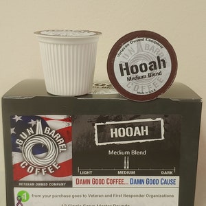 Hooah K-cups 12 Mortar Rounds
