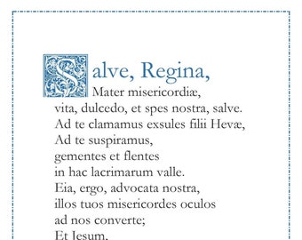 Salve Regina Decal - Etsy