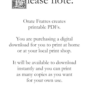 Oratio Leonis Xiii/leonine Prayers Latin and English Catholic Printable for Low Mass in the ...