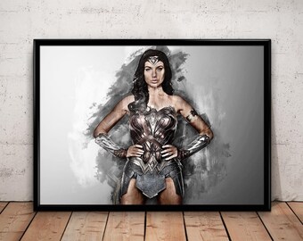Wonder Woman Gal Gadot New IMAX 2017 HQ Movie Poster 13×20/" 24×36/" 27×40/" 32×48/"