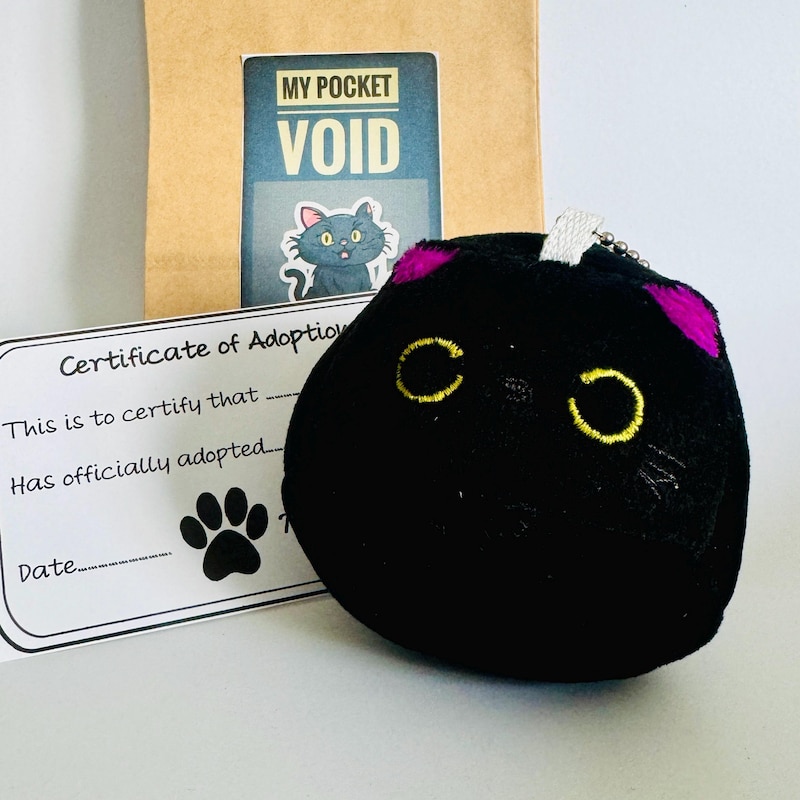 Black Cat Cuddly Toy Etsy