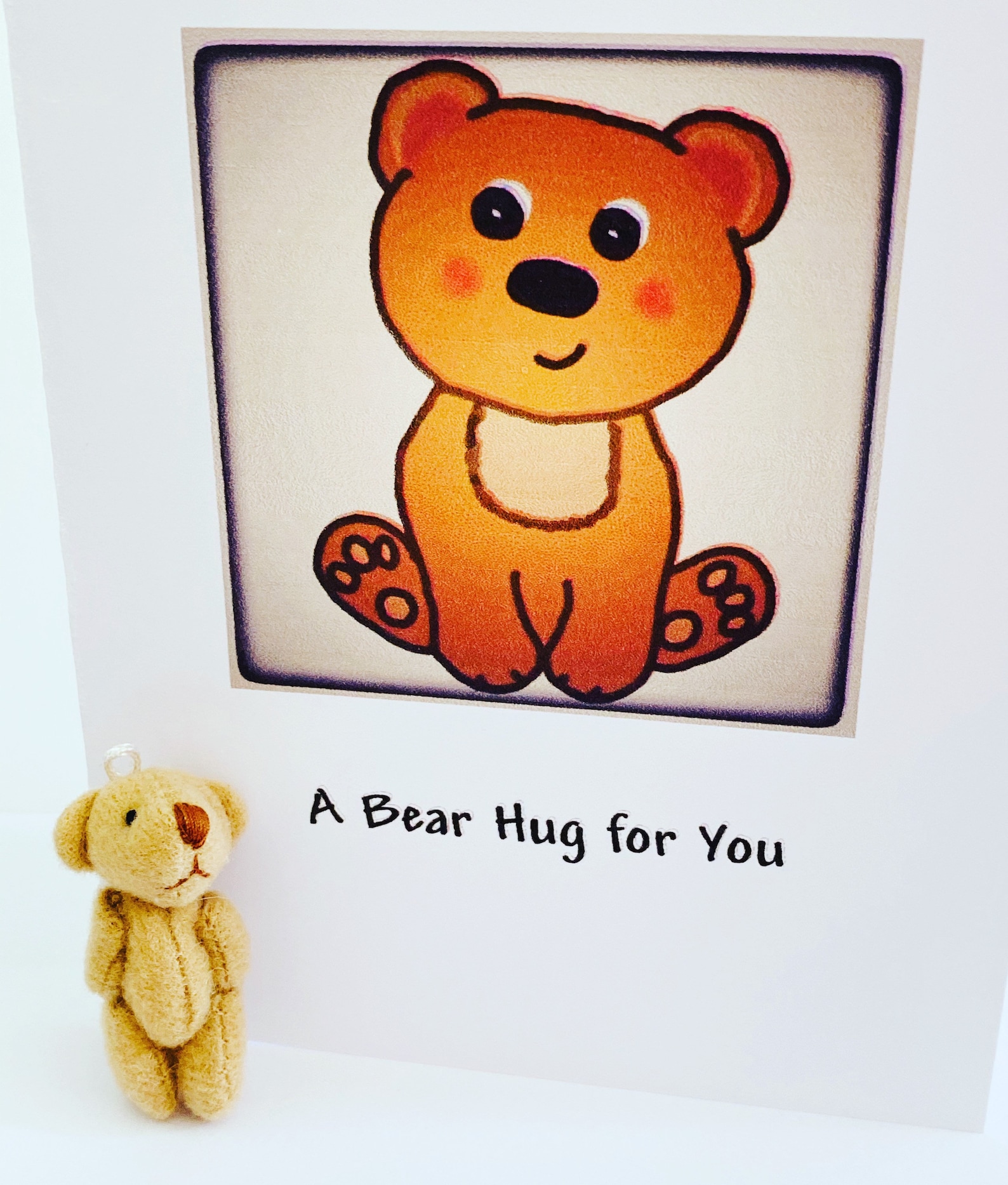 A Bear Hug in a Box Mini Traditional Style Teddy Gift Etsy