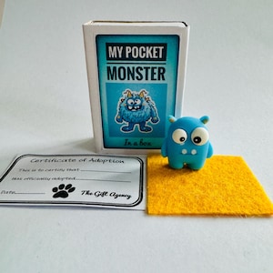 My Pocket Monster in a Box Streichholzschachtel Mini Neuheit Dummes Geschenk
