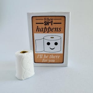 何かあったら私がそばにいるよ - バカな贈り物 - 友情のトイレットペーパー