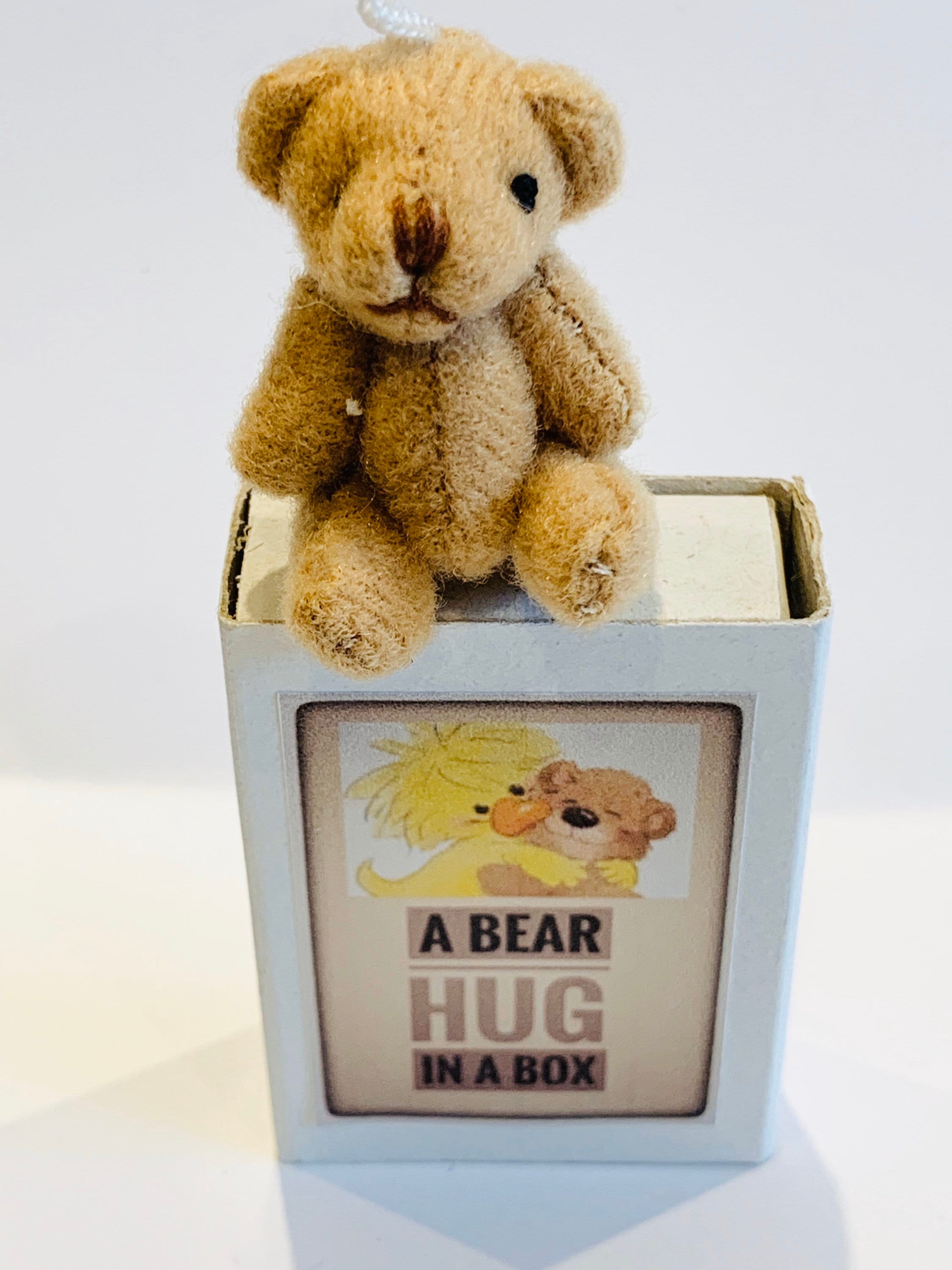 A Bear Hug in a Box Mini Traditional Style Teddy Gift Etsy