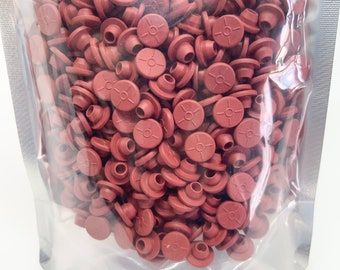 500 Injection Ports - 13mm - Steam Sterilization Safe - For sealing 1/4” or 7mm opening.