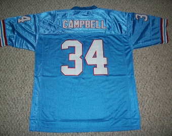 HOUSTON OILERS 1980's Throwback NFL Jersey Customized Any Name