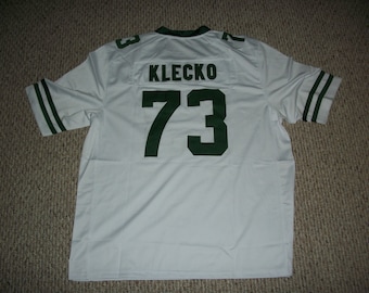 JOE KLECKO New York  Unsigned Custom White Sewn New Football Jersey Size S, M,L,XL,2XL,3XL