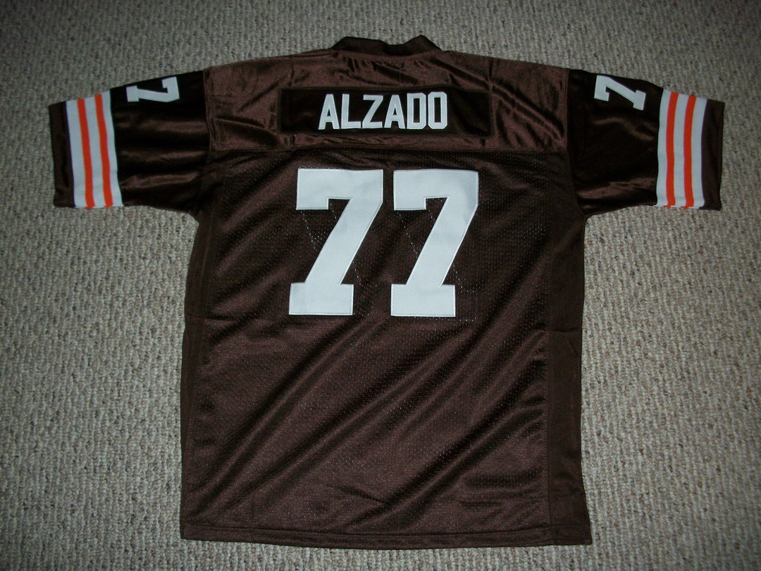 LYLE ALZADO Unsigned Custom Cleveland Brown Sewn New Football - Etsy