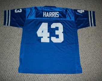 CLIFF HARRIS Dallas Unsigned Custom Old Style Blue Sewn New Football Jersey Maat S, M, L, XL, 2XL, 3XL