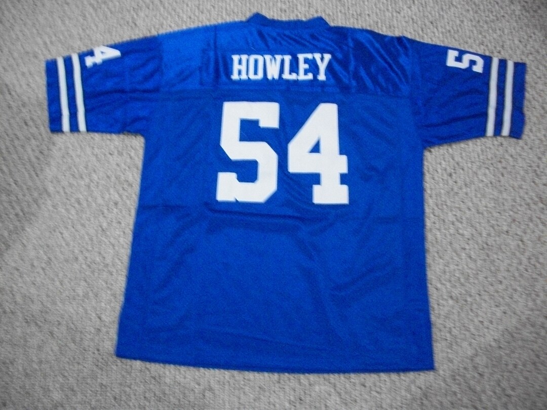Custom Sewn Dallas Cowboys Chuck Howley Jersey – White, Men's S-2XL