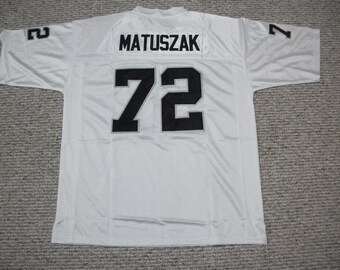 JOHN MATUSZAK Oakland/la Unsigned Custom White Sewn New