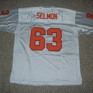 Maglia da football americana LEE ROY Selmon Tampa Bay, personalizzata, bianca, non firmata, nuova, taglia S-3XL