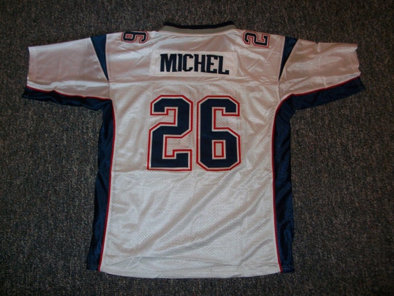 sony michel stitched jersey