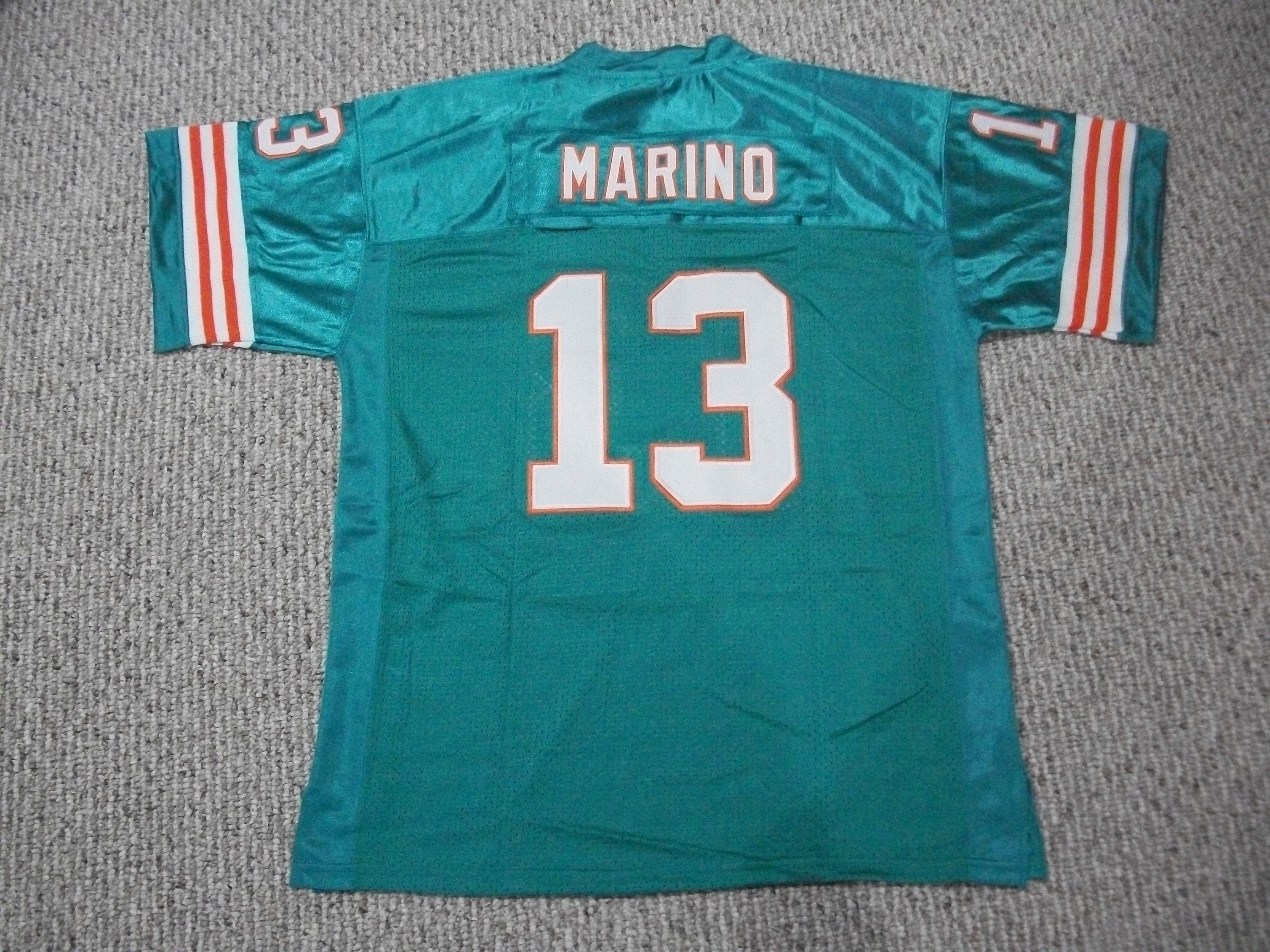 Dan Marino Miami Dolphins Champion Football Jersey Men's Size 52 USED - All  Sports Custom Framing