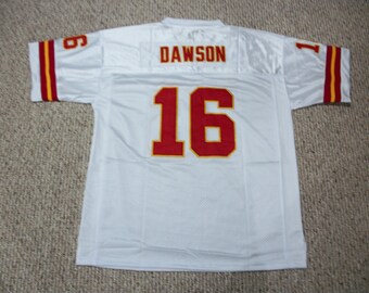 LEN DAWSON Kansas City Unsigned Custom White Sewn New Football Jersey Size S, M,L,XL,2XL,3XL