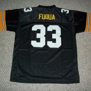 JOHN FUQUA Pittsburgh Unsigned Custom Black Sewn New Football Jersey Sizes S-3XL