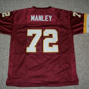 DEXTER MANLEY Unsigned Custom Sewn New Football Jersey Sizes S-3XL