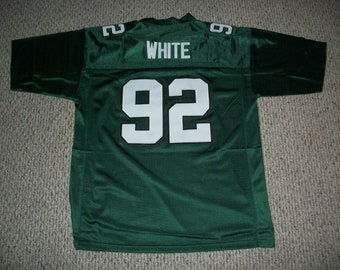 Custom Sewn Herm Edwards Philadelphia Eagles Green Jersey - Stitched (Unsigned)