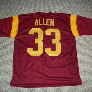 MARCUS ALLEN Unsigned Custom College Red Sewn New Football Jersey Sizes S-3XL
