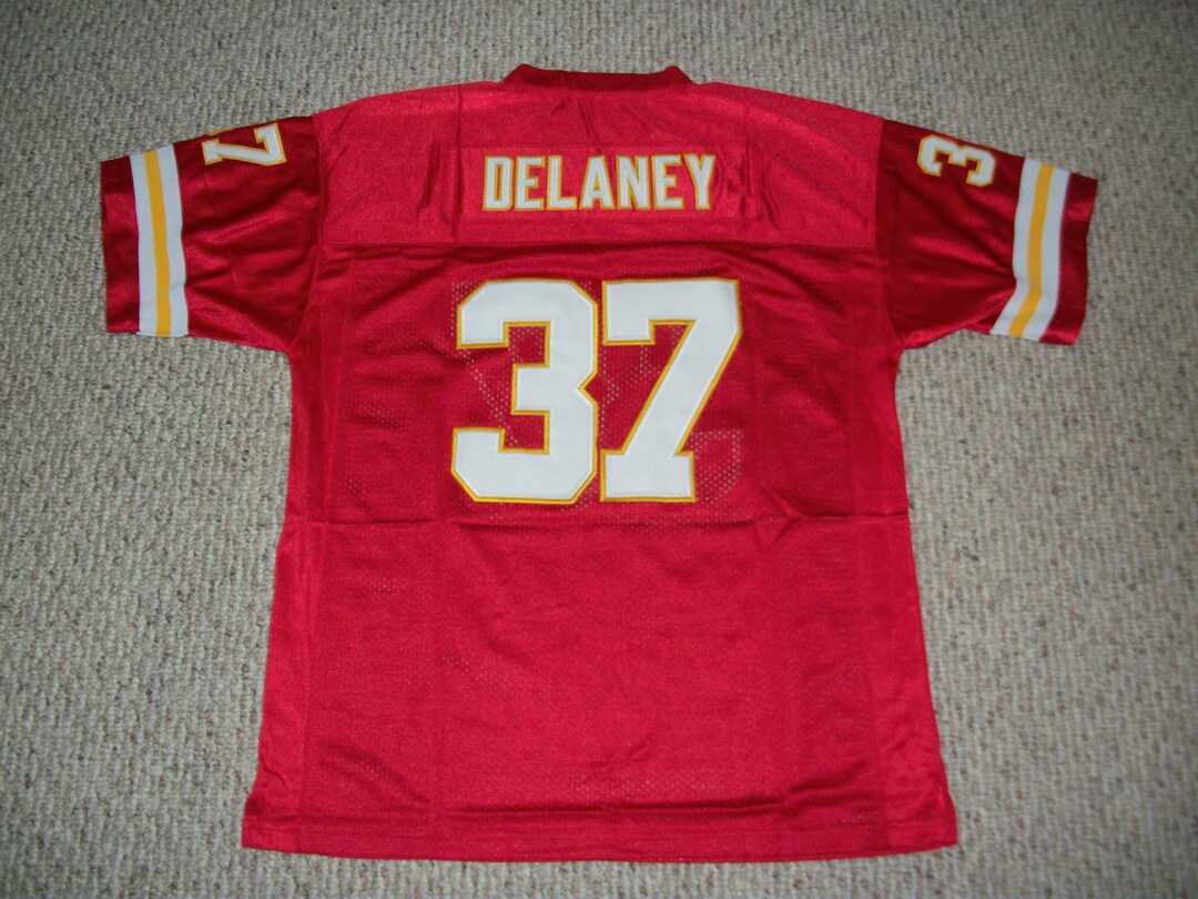 Custom Joe Delaney Kansas City Chiefs Stitched Red Jersey – Sizes M, L, XL, 2XL