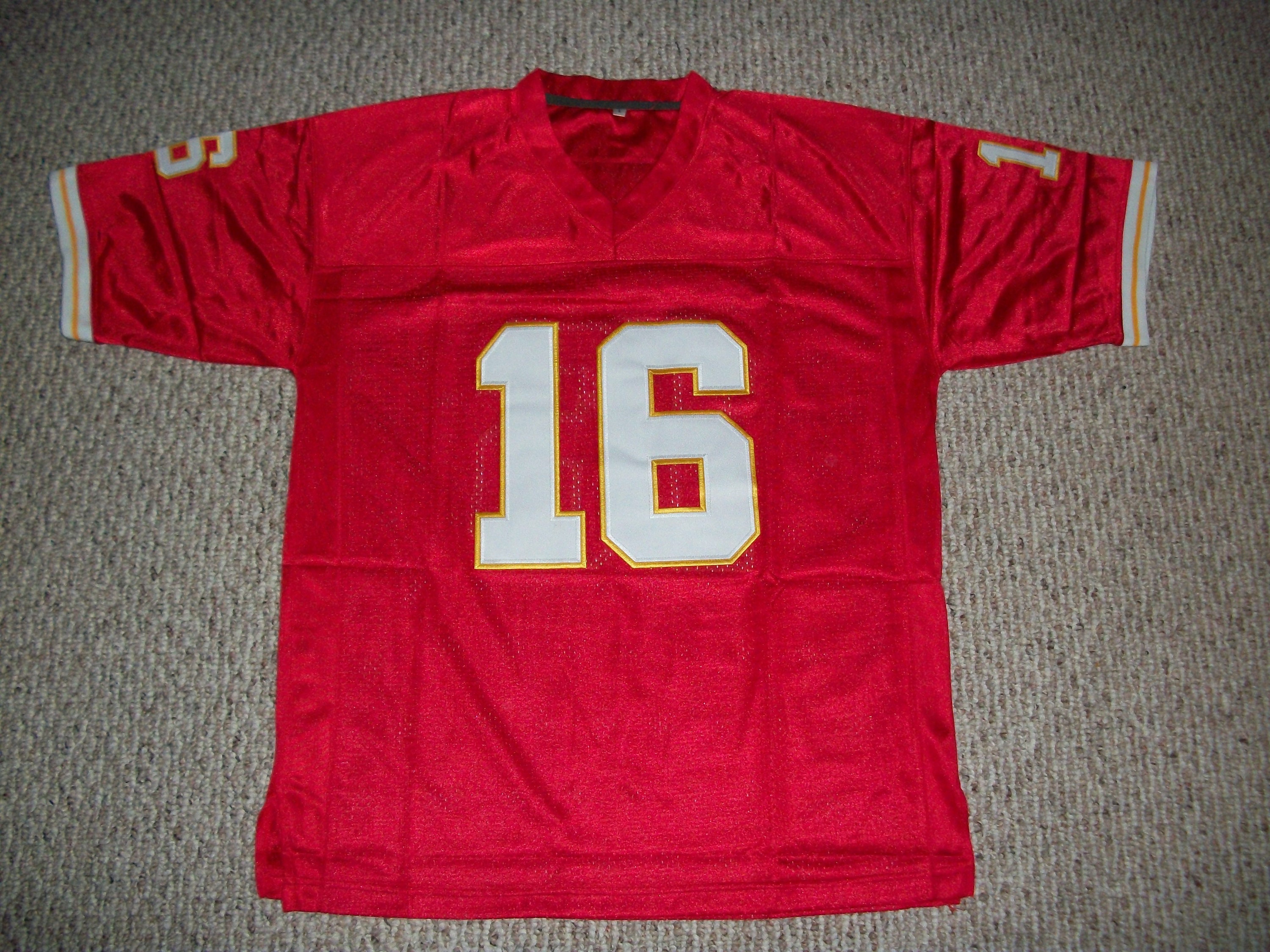 Chiefs Custom Name & Number Jersey - All Stitched