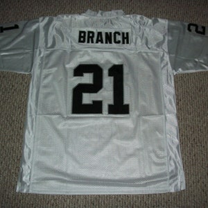 CLIFF BRANCH Unsigned Custom White LA/Oakland Sewn New Football Jersey Sze S-3XL