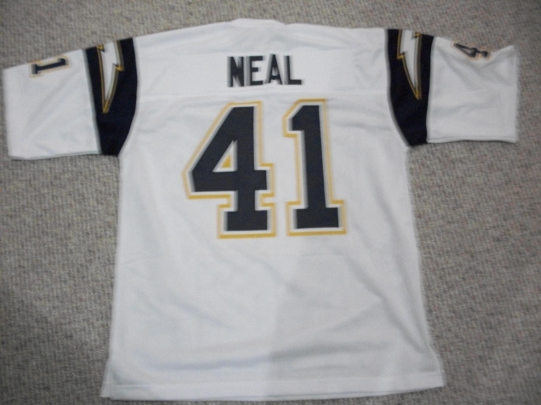LORENZO NEAL Unsigned Custom San Diego White Sewn New Football