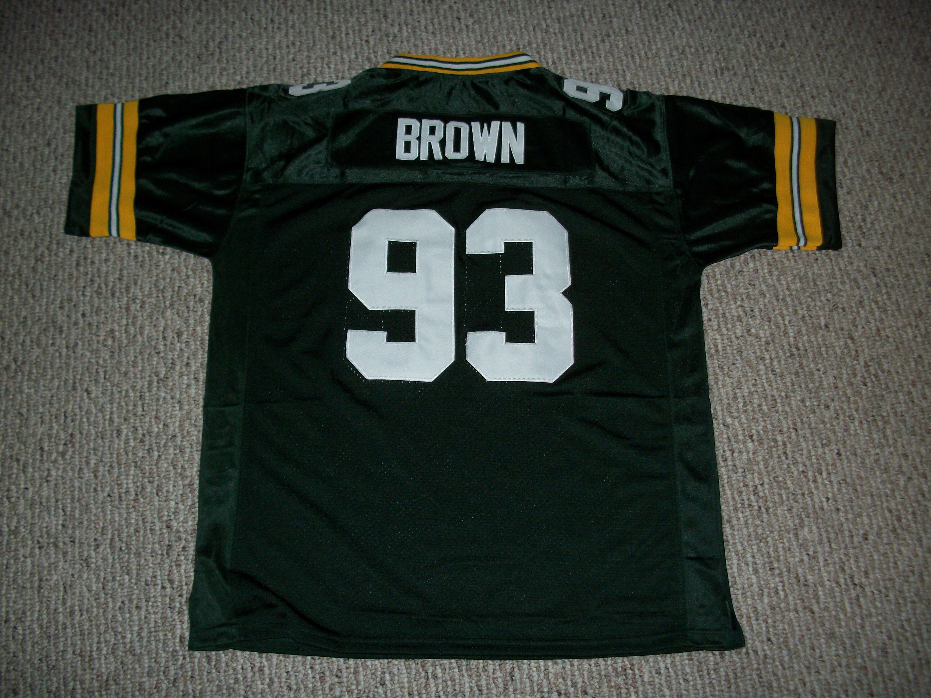 Gilbert brown jersey deals